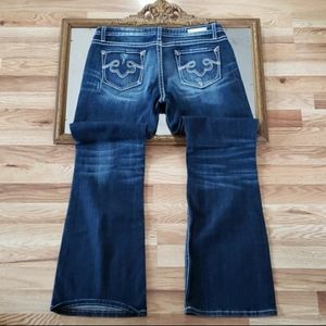 Express Rerock bootcut jeans